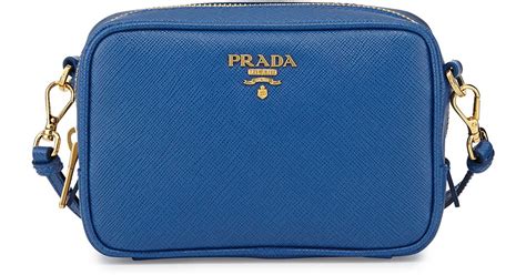prada crossbody blue
